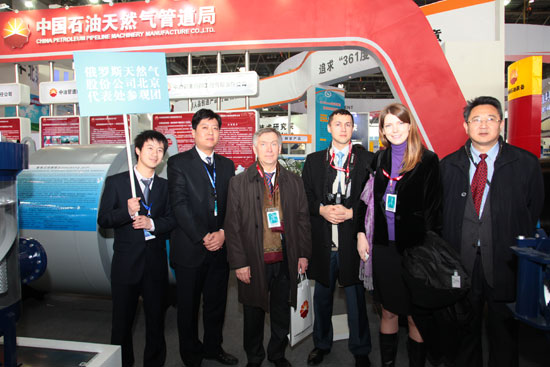 Gazprom Delegation Visits cippe2012(圖5)