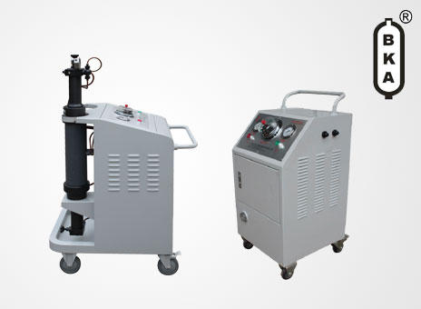 寧波巴克：重點(diǎn)展示多種蓄能器、充氮車(圖1)