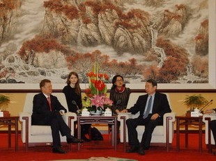 俄羅斯天然氣總裁米勒訪問中國石油(圖1) 俄羅斯天然氣總裁米勒訪問中國石油(圖1)
